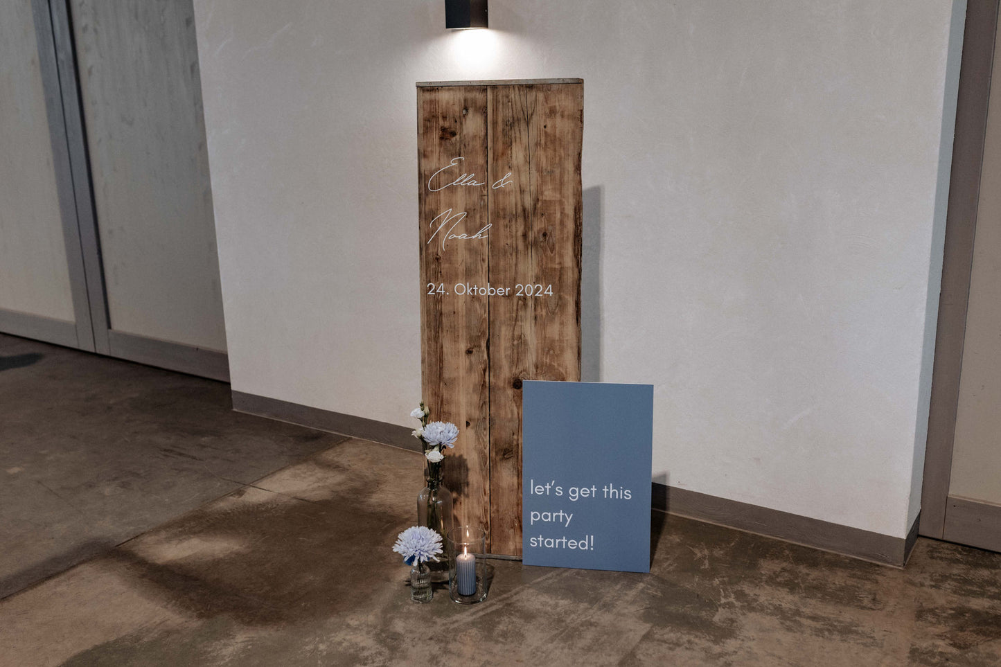 Willkommensschild “Sylvan & Tryck“