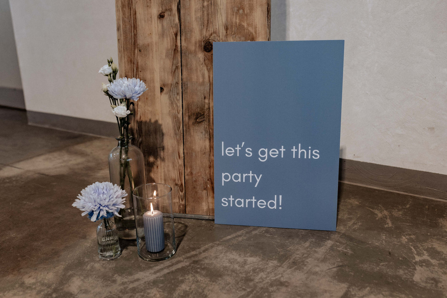 Willkommensschild “Sylvan & Tryck“