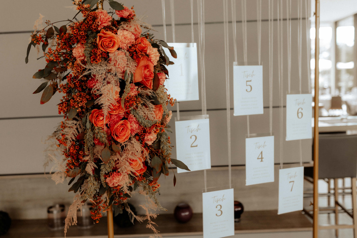 Wilkommensschild/Sitzplan  “Aurelia”