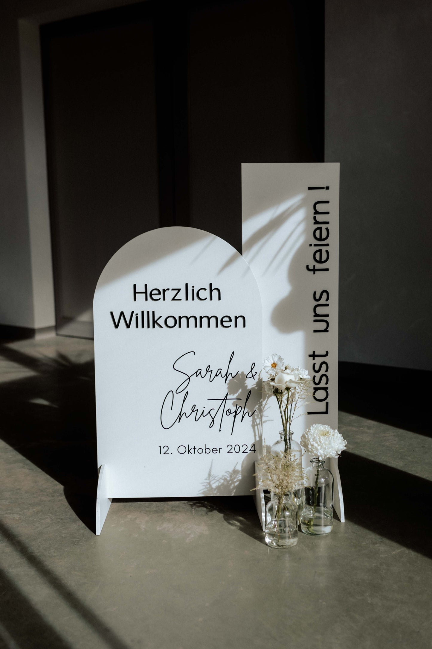 Willkommensschild “Theo & Noah“