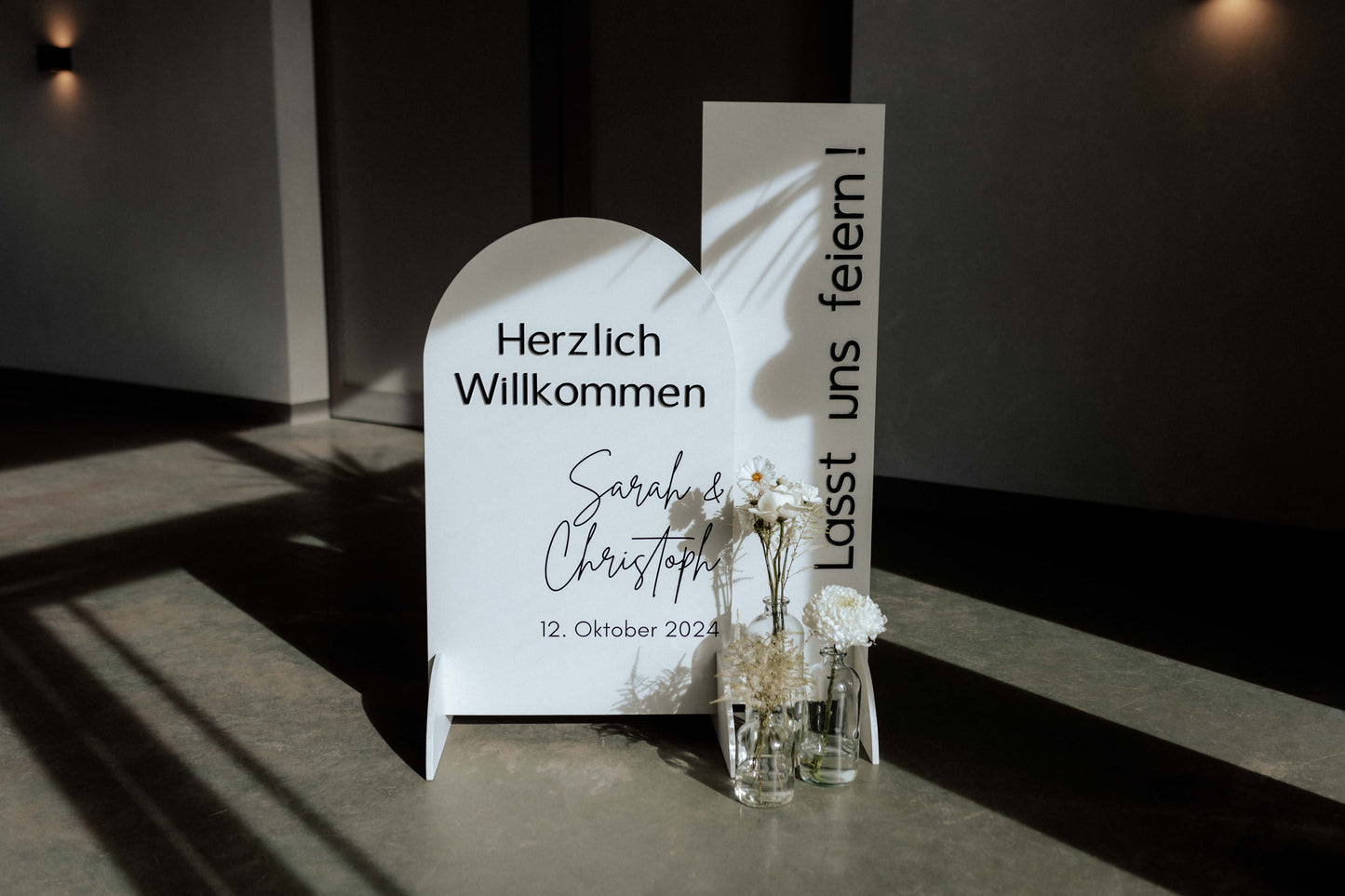 Willkommensschild “Theo & Noah“