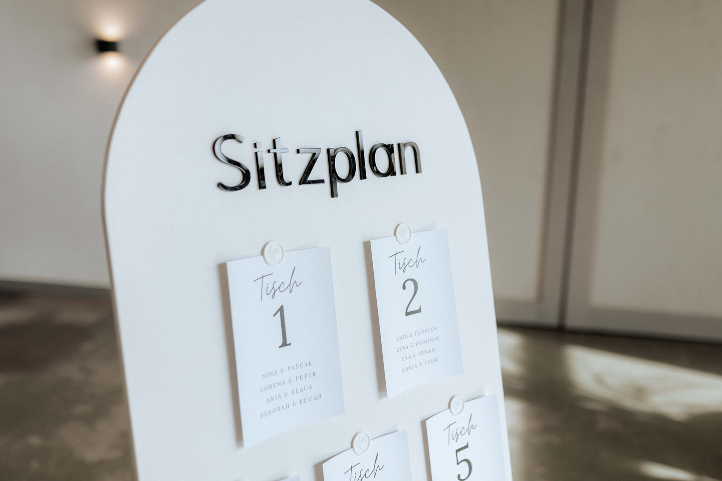 Sitzplan  “Alba”