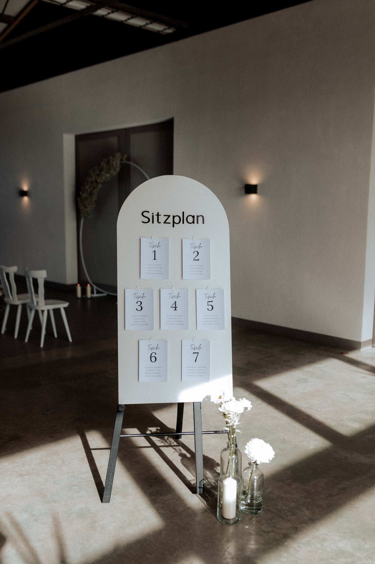 Sitzplan  “Alba”