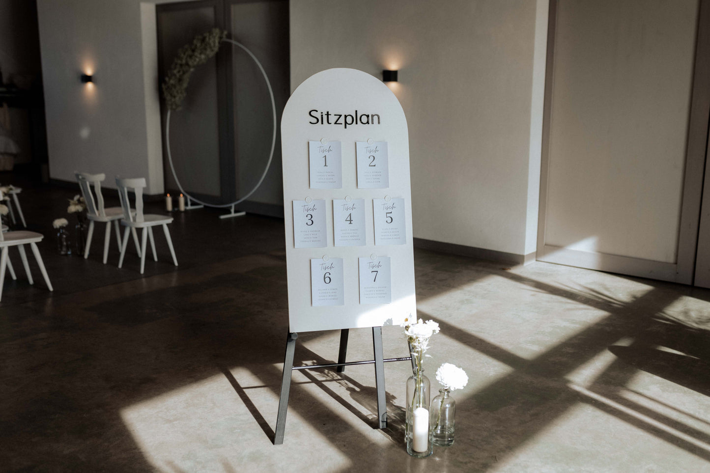 Sitzplan  “Alba”