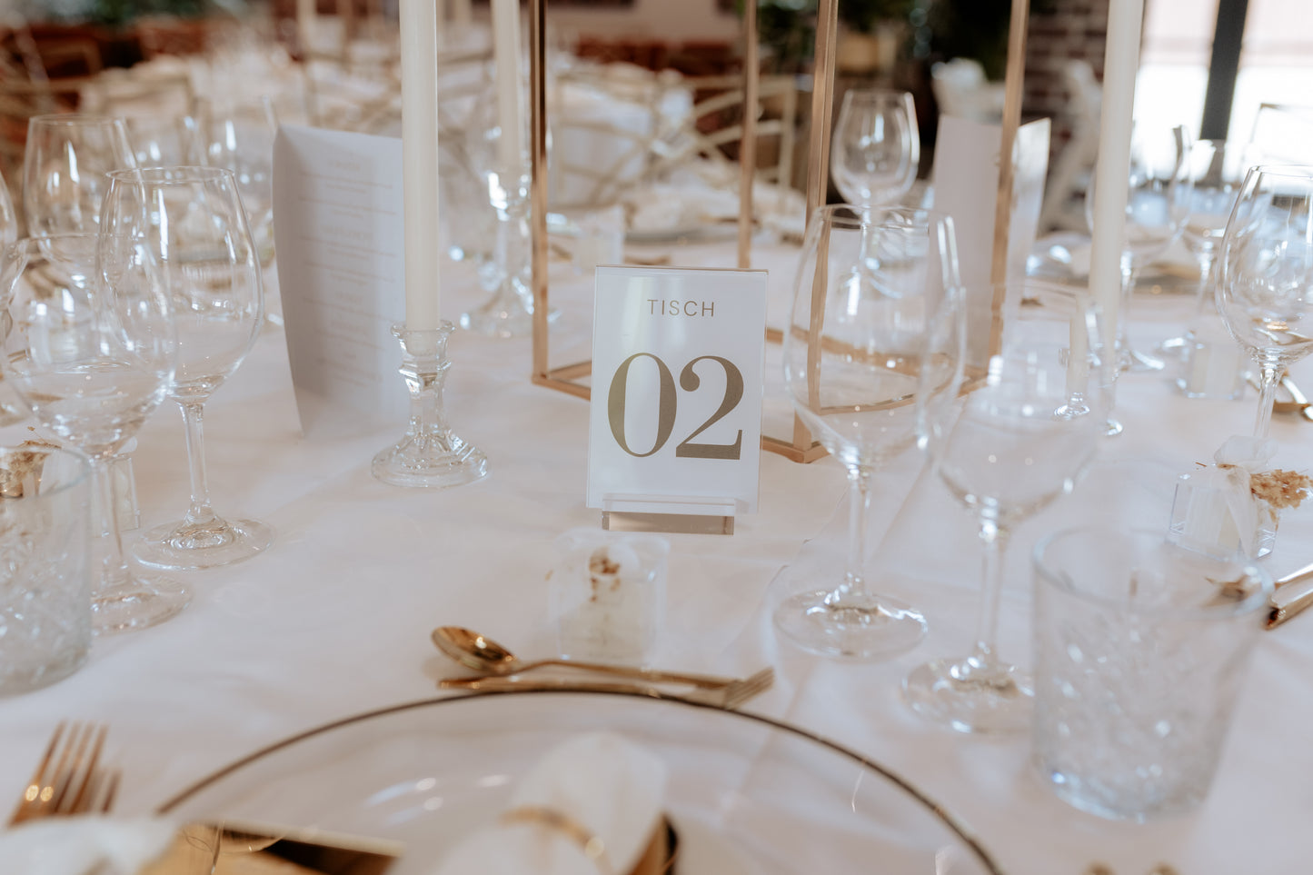 Tischnummer “Mona“