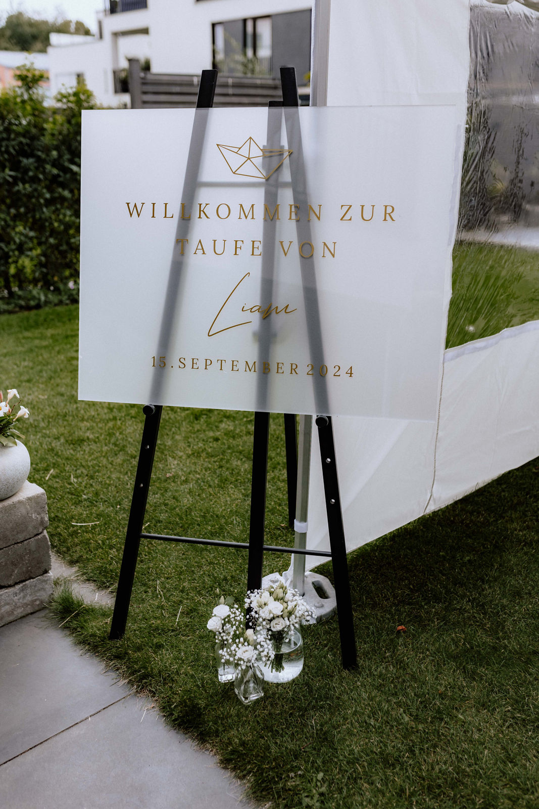 Willkommensschild “Amalia“