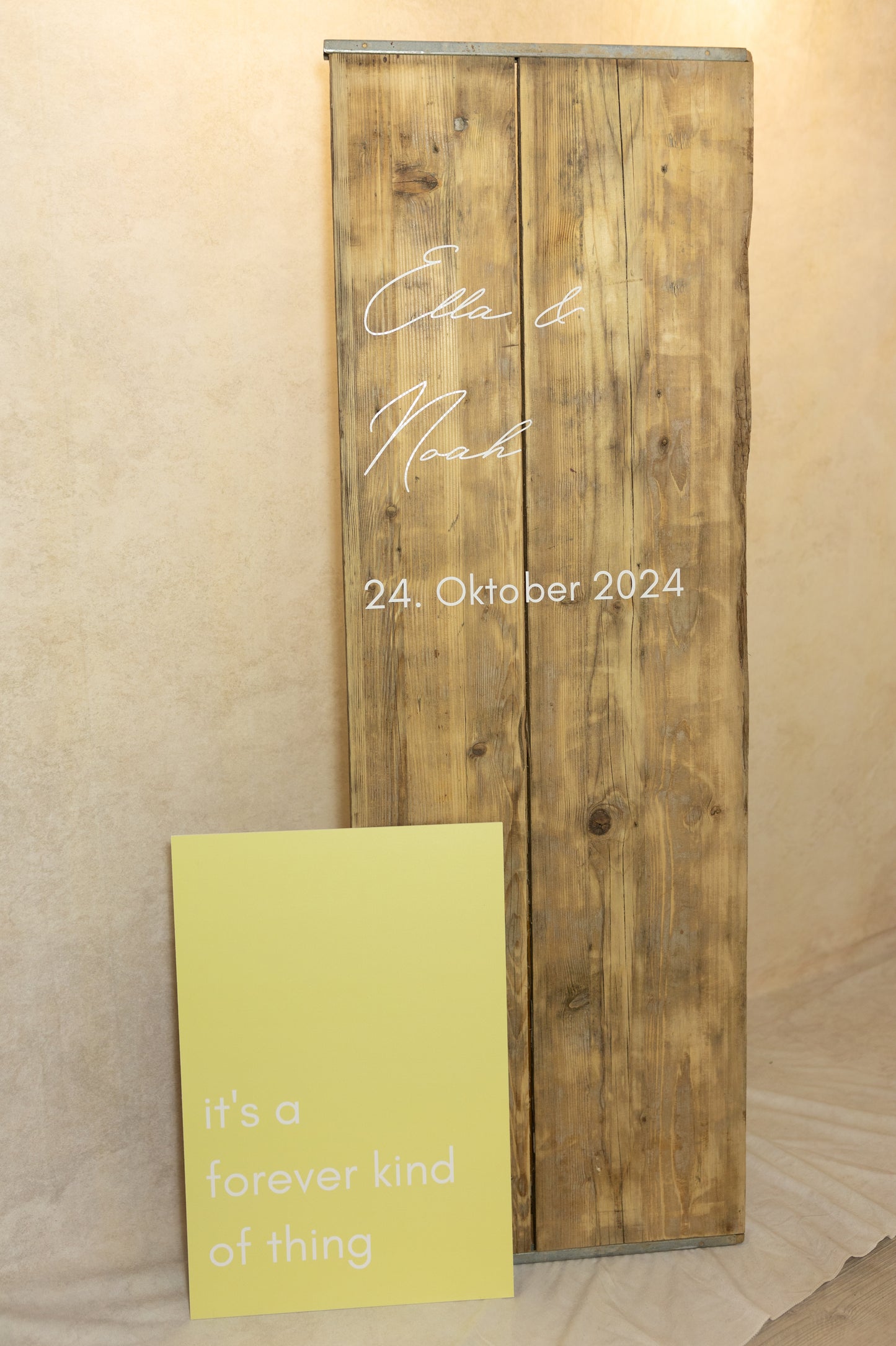 Willkommensschild “Sylvan & Tryck“