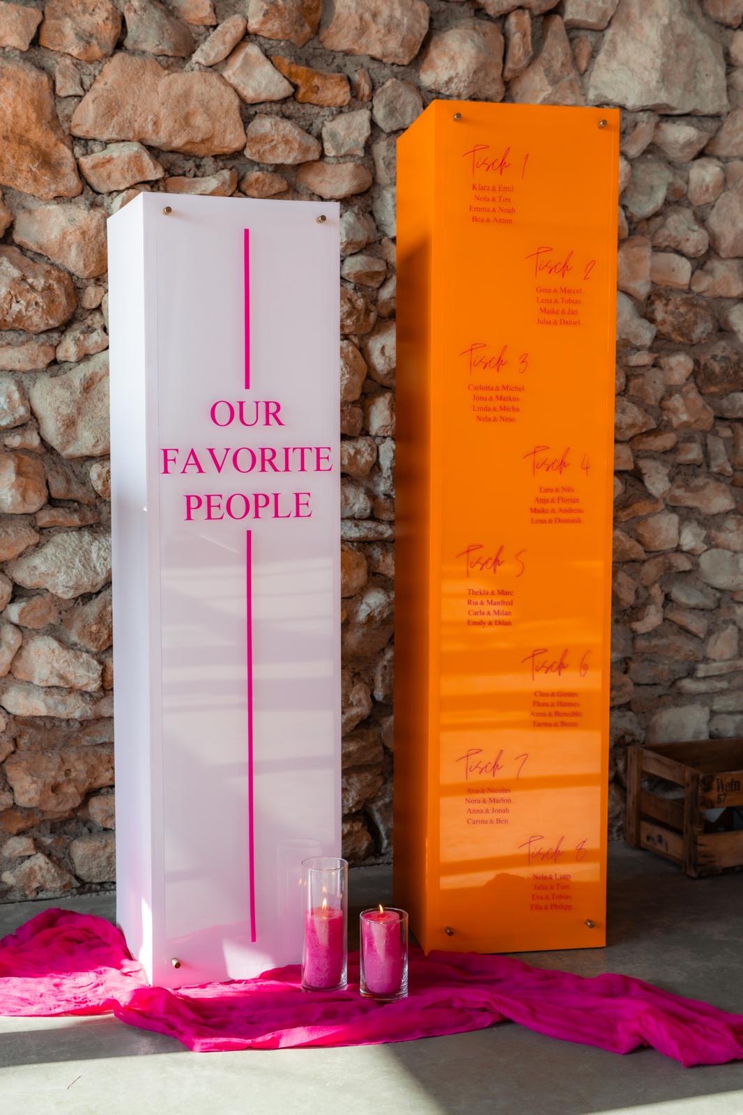 Sitzplan "Juna & Joris"