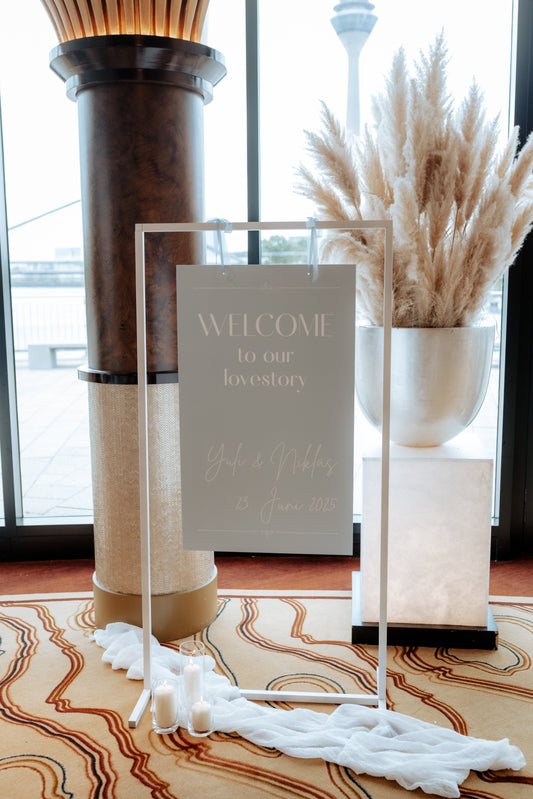 Willkommensschild "Kali"